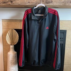 Men’s adidas quarter zip wind breaker
